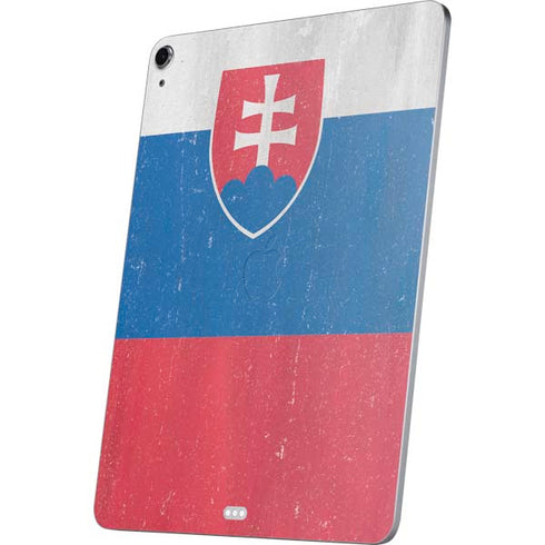 Slovakia Flag Distressed Apple iPad Air Skin