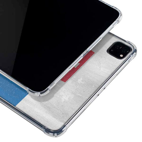 Slovakia Flag Distressed iPad Pro 11in (2024) Clear Case