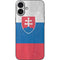 Slovakia Flag Distressed iPhone 16 Plus Skin