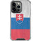 Slovakia Flag Distressed iPhone 16 Pro Clear Case