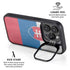 Slovakia Flag Distressed iPhone 16 Pro Kickstand Case