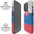 Slovakia Flag Distressed iPhone 16 Pro Magsafe Impact Case