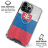 Slovakia Flag Distressed iPhone 16 Pro Max Clear Case