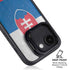 Slovakia Flag Distressed iPhone 16e Kickstand Case