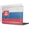 Slovakia Flag Distressed MacBook Pro 14in (2021-24) Case plus Skin