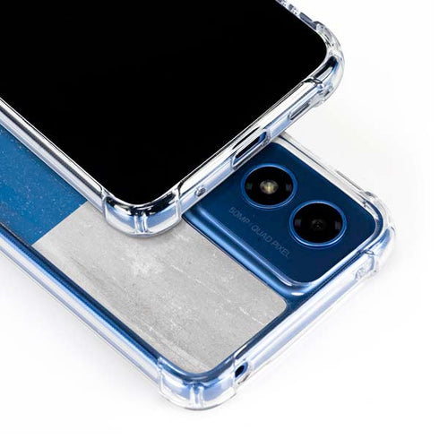 Slovakia Flag Distressed Moto G 5G (2024) Clear Case