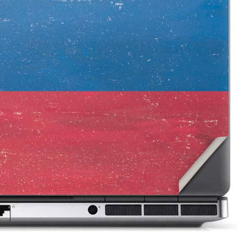 Slovakia Flag Distressed Dell Precision Skin
