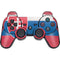 Slovakia Flag Distressed PS3 Dual Shock wireless controller Skin
