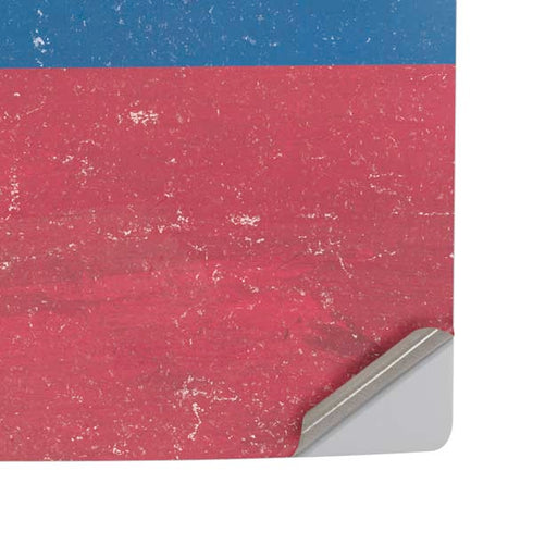 Slovakia Flag Distressed PS5 Pro Disk Console Skin