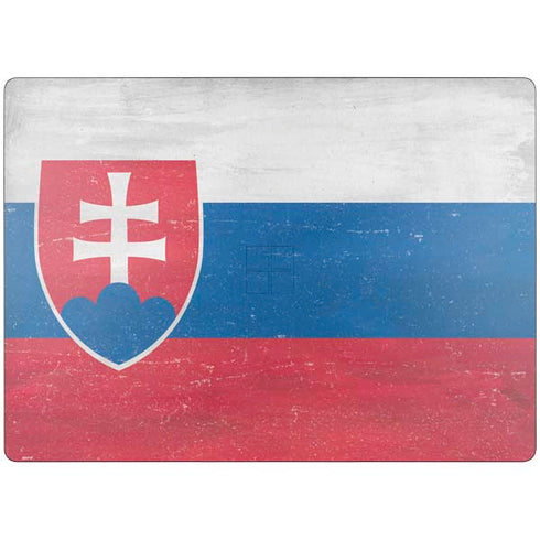 Slovakia Flag Distressed Surface Laptop 7 15in Skin