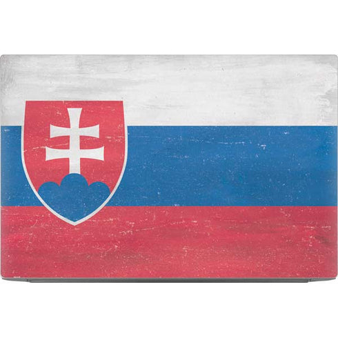 Slovakia Flag Distressed Dell XPS Skin
