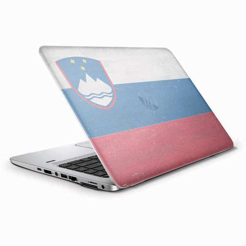 Slovenia Flag Distressed HP Elitebook Skin