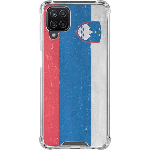 Slovenia Flag Distressed Galaxy Cases