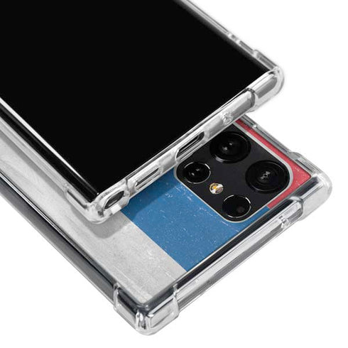 Slovenia Flag Distressed Galaxy S23 Ultra Clear Case