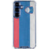 Slovenia Flag Distressed Galaxy S25 Clear Case