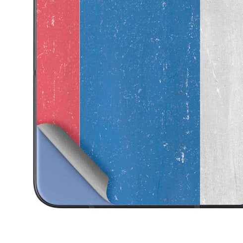 Slovenia Flag Distressed Galaxy Z Fold5 5G Skin