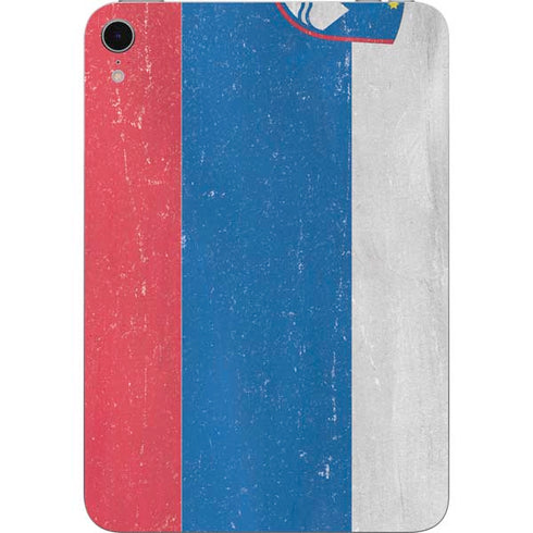 Slovenia Flag Distressed Apple iPad Mini Skin