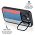 Slovenia Flag Distressed iPhone 15 Plus Kickstand Case