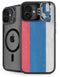 Slovenia Flag Distressed iPhone 16 Kickstand Case