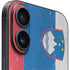 Slovenia Flag Distressed iPhone 16 Skin