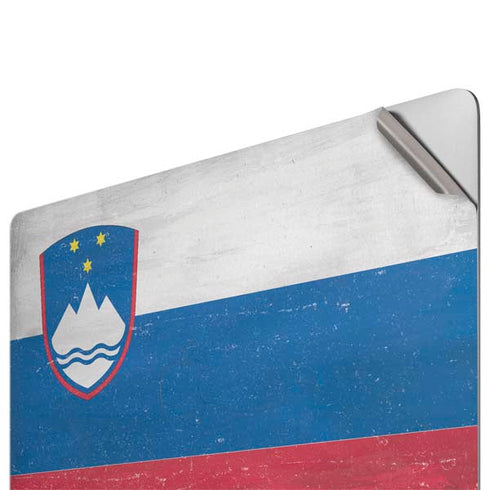 Slovenia Flag Distressed Apple MacBook Pro 16-inch Skin