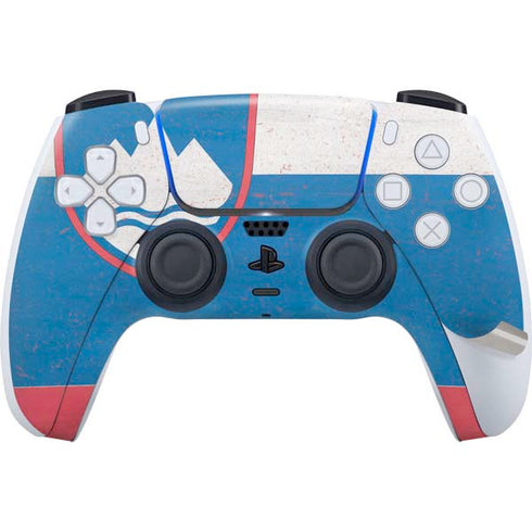 Slovenia Flag Distressed PS5 Pro Bundle Skin