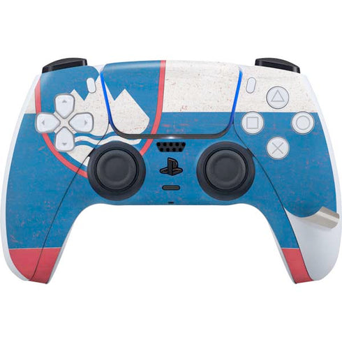 Slovenia Flag Distressed PS5 Pro Disk Bundle Skin