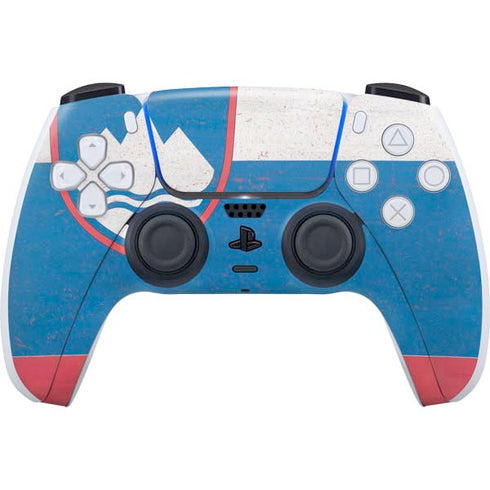 Slovenia Flag Distressed PlayStation PS5 Skins