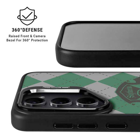 Wizarding World Harry Potter Slytherin Crest Galaxy S25 Kickstand Case