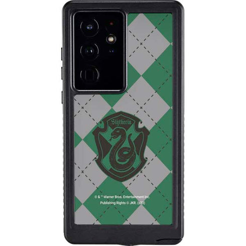 Wizarding World Harry Potter Slytherin Crest Galaxy S24 Ultra Waterproof Case