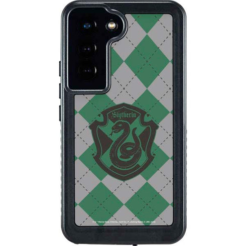 Wizarding World Harry Potter Slytherin Crest Galaxy S24 Waterproof Case