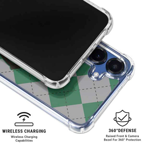 Wizarding World Harry Potter Slytherin Crest Galaxy S25 Clear Case