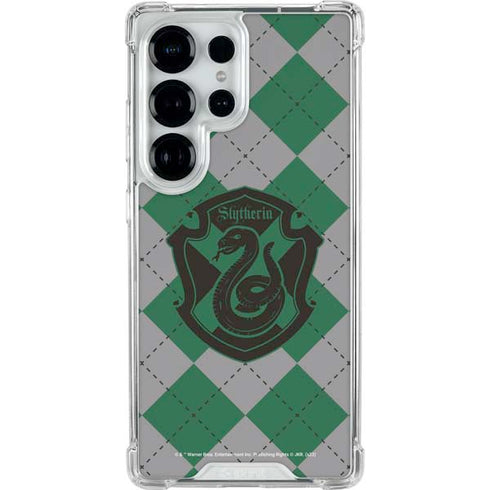 Wizarding World Harry Potter Slytherin Crest Galaxy S25 Ultra Clear Case