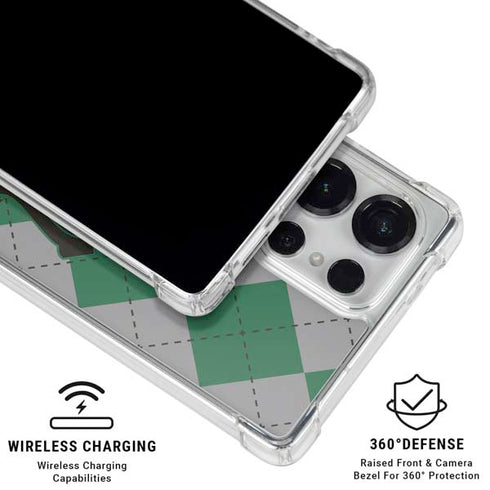 Wizarding World Harry Potter Slytherin Crest Galaxy S25 Ultra Clear Case