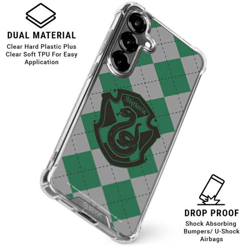 Wizarding World Harry Potter Slytherin Crest Galaxy S26 Plus Clear Case