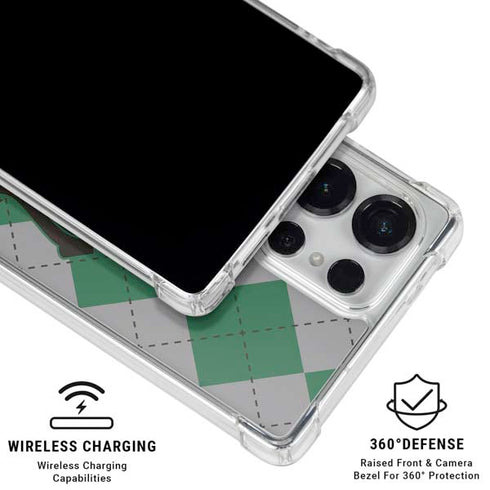 Wizarding World Harry Potter Slytherin Crest Galaxy S26 Ultra Clear Case