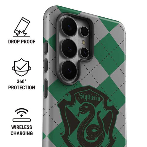 Wizarding World Harry Potter Slytherin Crest Galaxy S26 Ultra Impact Case