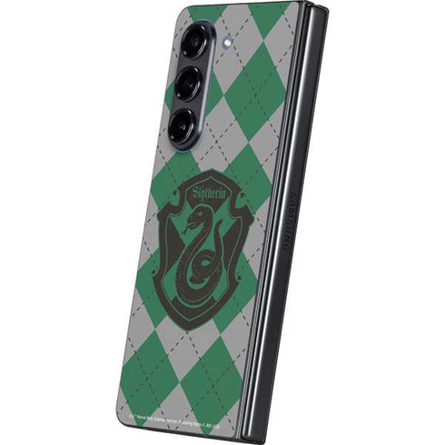 Wizarding World Harry Potter Slytherin Crest Galaxy Z Fold5 5G Skin