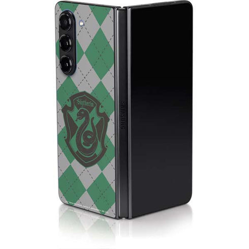 Wizarding World Harry Potter Slytherin Crest Galaxy Z Fold5 5G Skin