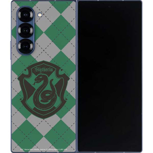 Wizarding World Harry Potter Slytherin Crest Galaxy Z Fold6 Skin