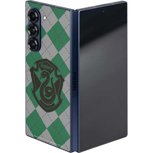 Wizarding World Harry Potter Slytherin Crest Galaxy Z Fold6 Skin
