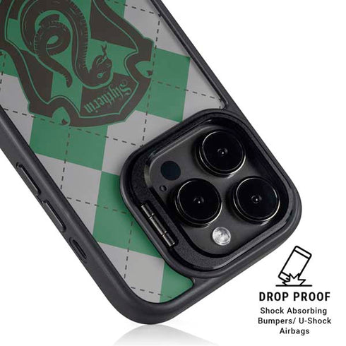 Wizarding World Harry Potter Slytherin Crest iPhone 13 Pro Max Kickstand Case