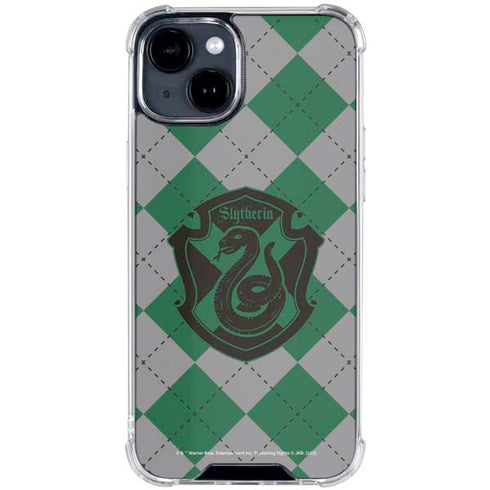 Wizarding World Harry Potter Slytherin Crest iPhone 15 Clear Case