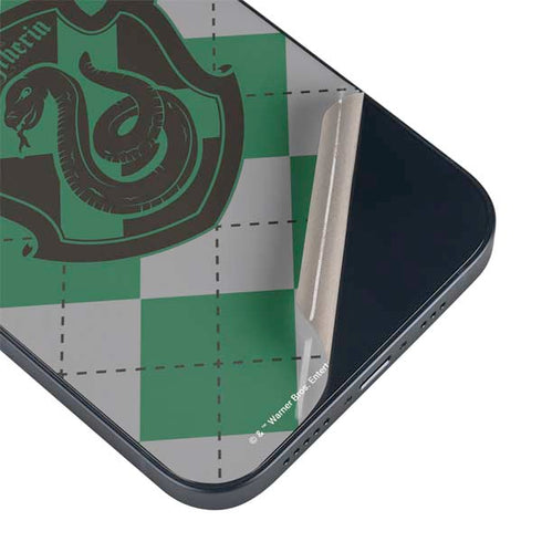 Wizarding World Harry Potter Slytherin Crest iPhone 15 Skin