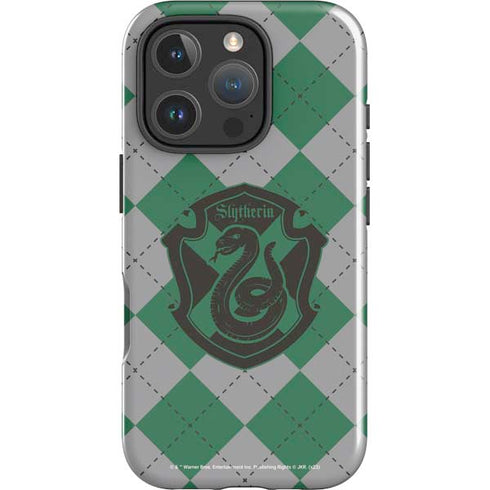 Wizarding World Harry Potter Slytherin Crest iPhone 16 Pro Max Impact Case