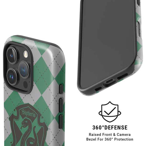Wizarding World Harry Potter Slytherin Crest iPhone 16 Pro Max Magsafe Impact Case