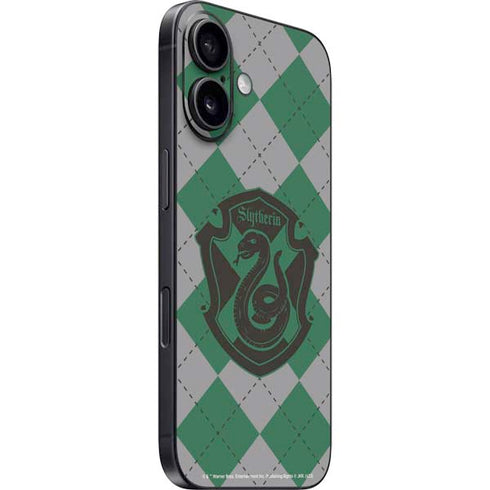 Wizarding World Harry Potter Slytherin Crest iPhone 16 Skin