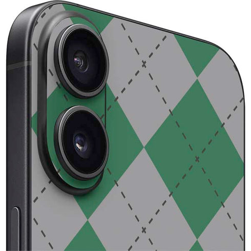 Wizarding World Harry Potter Slytherin Crest iPhone 16 Skin