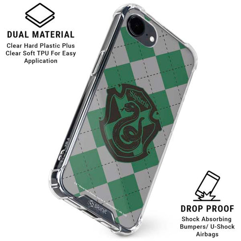 Wizarding World Harry Potter Slytherin Crest iPhone 16e Clear Case