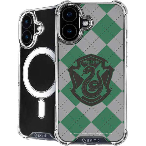 Wizarding World Harry Potter Slytherin Crest iPhone 17 MagSafe Case